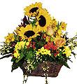 Arrangement of Summer Mixed Flowers