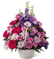 Pastel Peace Basket